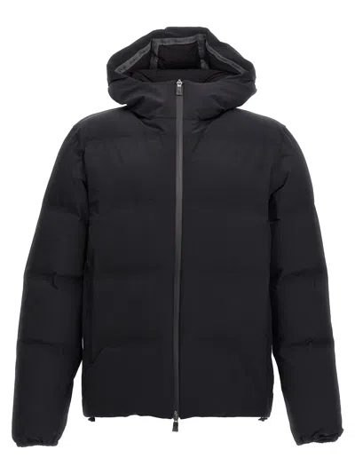 Herno Laminar Down Jacket In Black