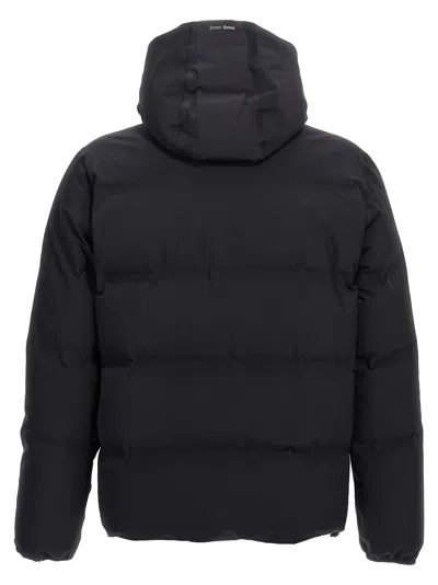 Herno Laminar Down Jacket In Black
