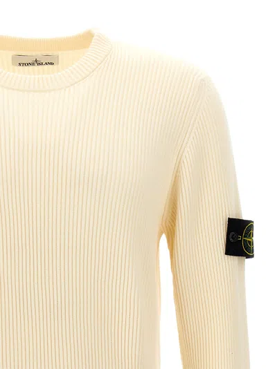 Shop Stone Island Rws Sweater In Beige