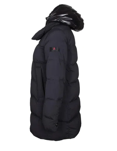 Peuterey Unix ml Bmat Double Fabric Down Jacket Black Color In Black
