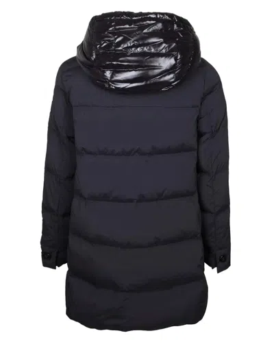 Peuterey Unix ml Bmat Double Fabric Down Jacket Black Color In Black