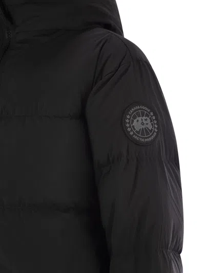 Shop Canada Goose Lawrence - Down Jacket With Black Logo