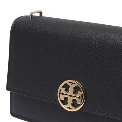 Shop Tory Burch Miller Shoulder Bag In Black