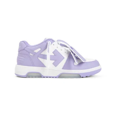 Shop Off-white Out Of Office Sneakers In Lilac