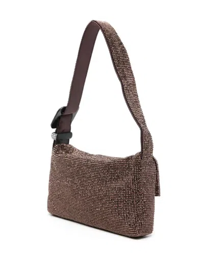 Shop Benedetta Bruzziches Chocolat - Vitty La Mignon Bag In Brown