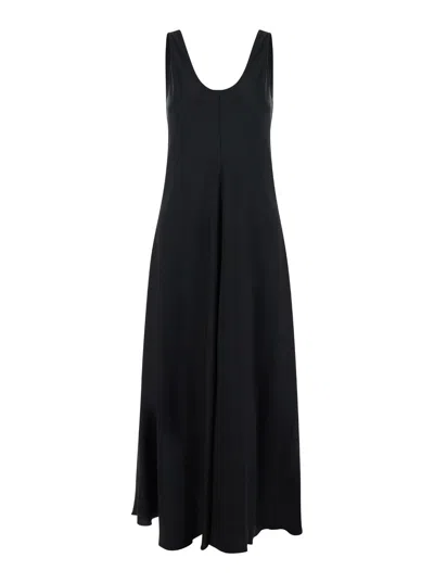 Forte Forte Women Satin Long Dress In Black