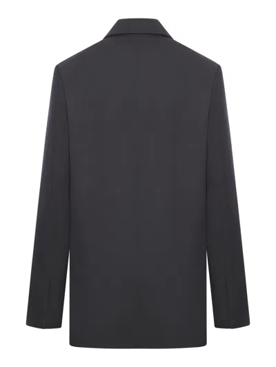 Off-white Off White Wool Jacket In Black