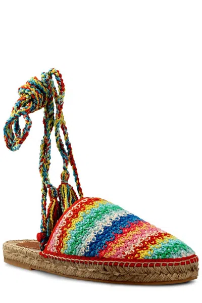 Alanui Over The Rainbow Slip-on Espadrilles In Multicolour