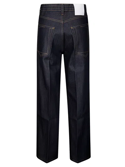Setchu Denim Paper Cropped In Indigo