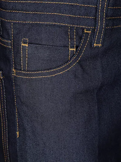 Setchu Denim Paper Cropped In Indigo