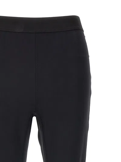 Wardrobe.nyc High-rise Ankle-zip Leggings In Black