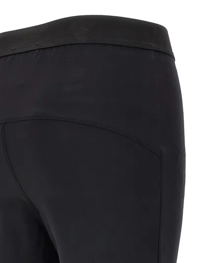 Wardrobe.nyc High-rise Ankle-zip Leggings In Black