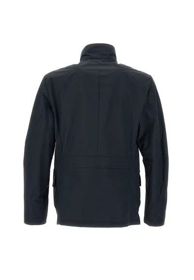 Peuterey Long Sleeve Casual Jacket In Blue