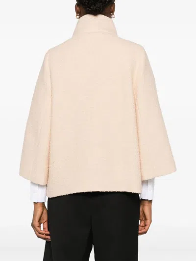 Shop Fay Powder Pink Wool Blend Jacket