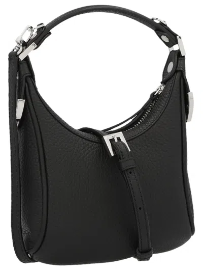By Far Cosmo Zipped Top Handle Bag In Black