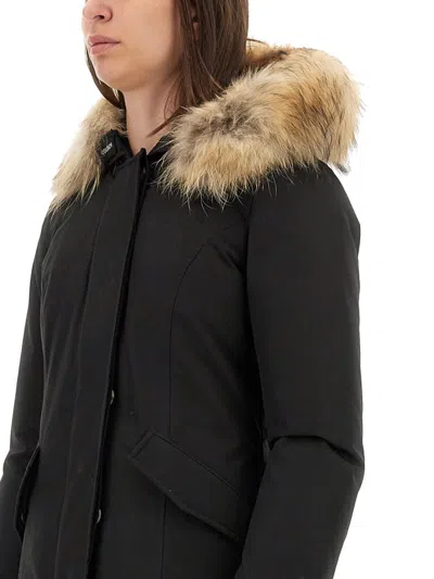 Woolrich Arctic Parka In Nero Neri E Grigi