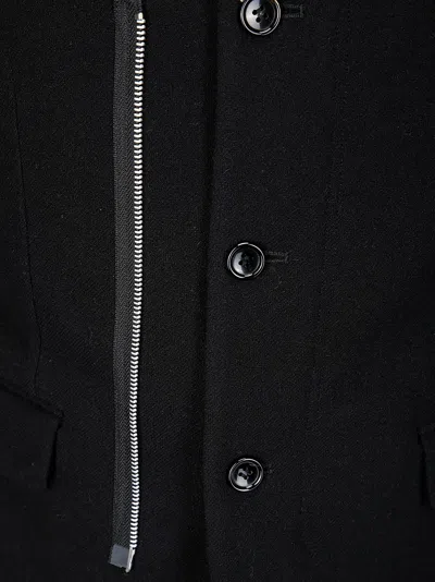 Comme Des Garçons Homme Deux Comme Des Garçons Homme Plus Zip In Black