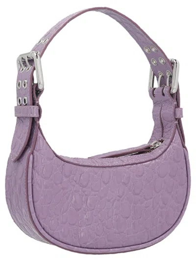 By Far Mini Soho Handbag In Purple