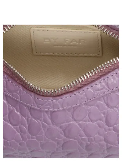 By Far Mini Soho Handbag In Purple