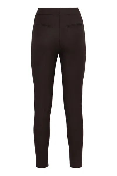 Pt Torino Skinny Trousers In Brown