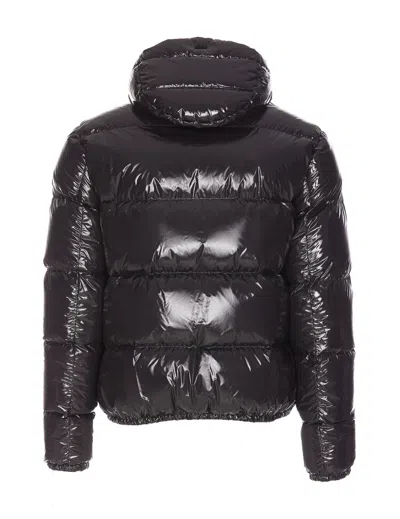 Shop Herno Glossy Bomber In Ferro