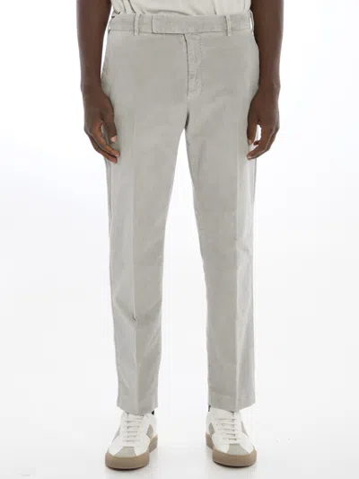 Shop Pt Torino Edge Trousers  In Ice