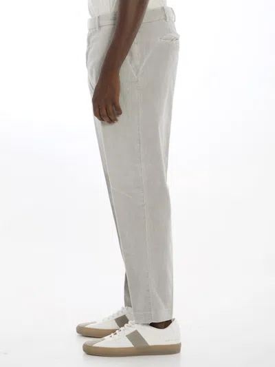 Shop Pt Torino Edge Trousers  In Ice