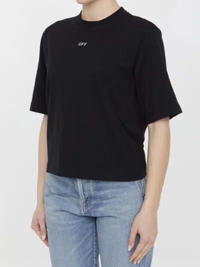 Shop Off-white Arrow T-shirt In Black