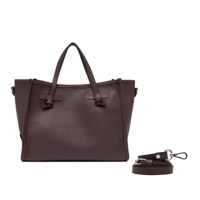 Shop Gianni Chiarini Marcella Bag In Plum