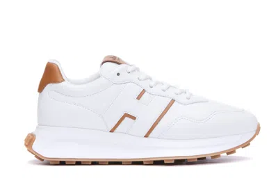 Shop Hogan H641 Sneakers In White