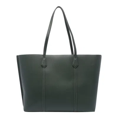 Shop Tory Burch Perry Tote Bag In Basil