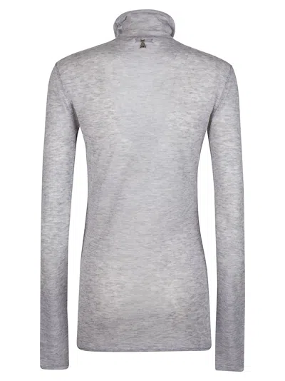 Patrizia Pepe Turtleneck Sweater In Grey
