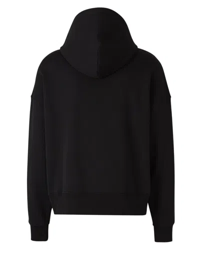 Shop Palm Angels Bear In Mind Drawstring Hoodie In Nero