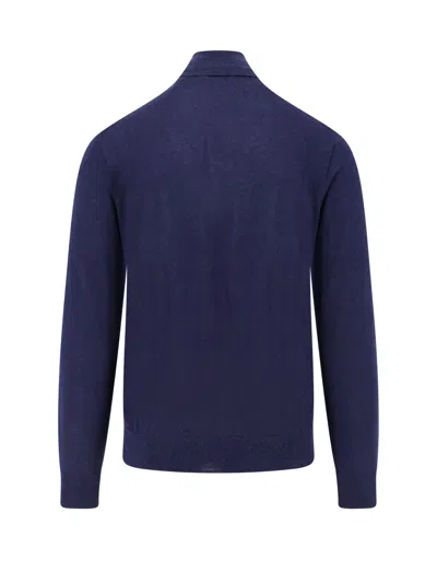 Shop Polo Ralph Lauren Sweater In Blu Navy