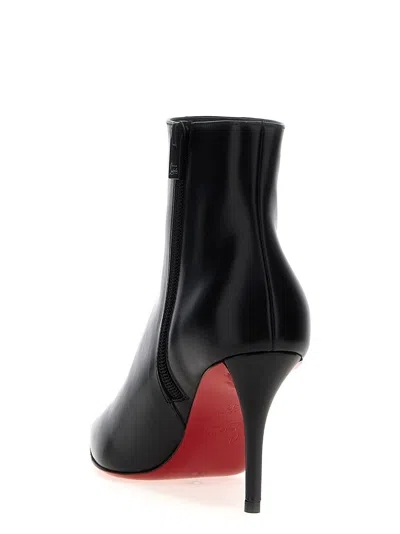 Shop Christian Louboutin So Apostropha Ankle Boots In Black