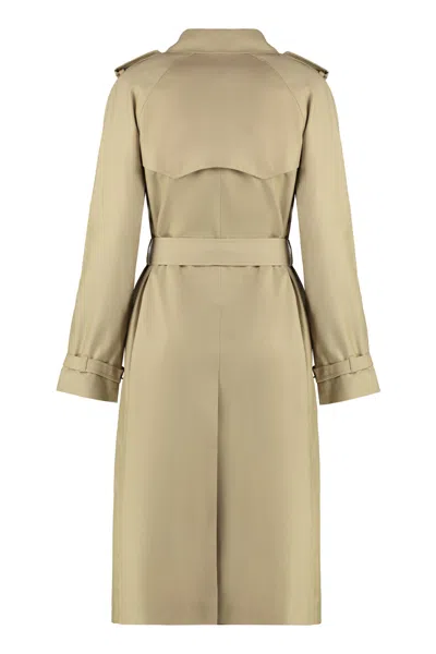 Shop Polo Ralph Lauren Cotton Trench Coat In Tan