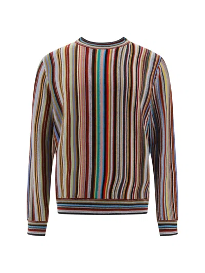 Shop Paul Smith Sweater In Multicolore