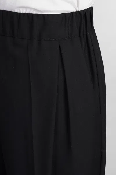 Shop Laneus Pants In Black Wool