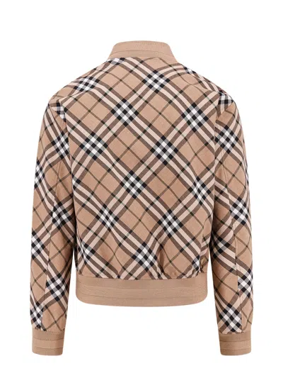 Shop Burberry Jacket In Linden Ip Check