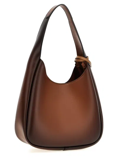 Shop Stella Mccartney Tote Hobo Shoulder Bag In Brown