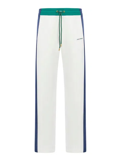 Shop Casablanca Color-block Design Sports Trousers In Multicolour