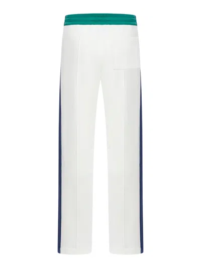 Shop Casablanca Color-block Design Sports Trousers In Multicolour