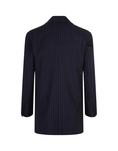 Shop Max Mara Navy Blue Albany Blazer