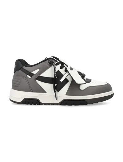 Shop Off-white Out Of Office Low Top Sneakers In Dark Grey Black