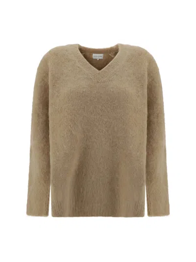 Loulou Studio Sweaters In Beige Melange
