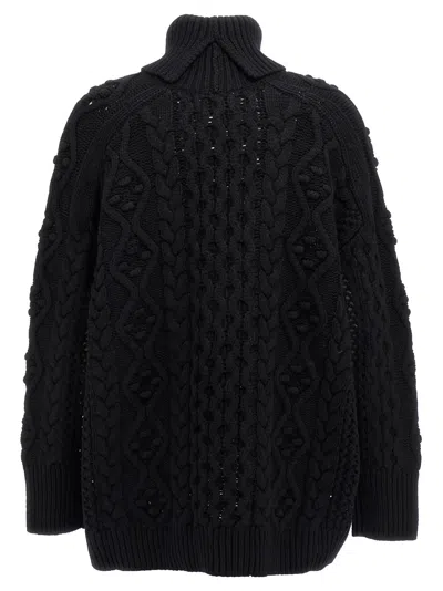 Loulou Studio Anar Sweater, Cardigans In Black