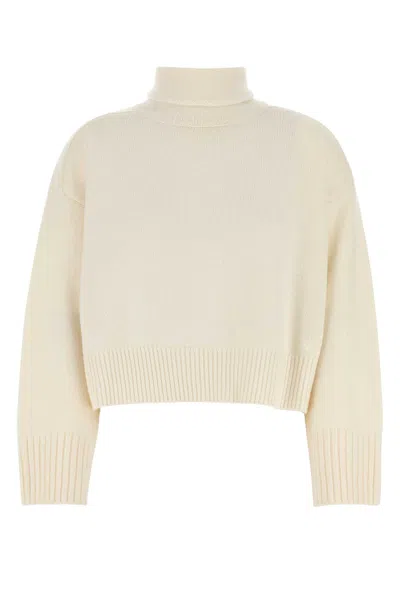 Loulou Studio Knitwear In Ivory