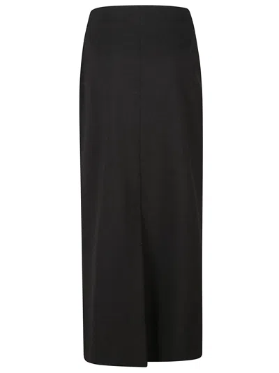 Loulou Studio Women's Stretch Wool Skirt In Samos Style In Anthracite