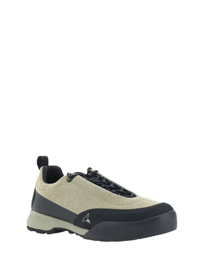 Shop Roa Cingino Sneakers In Sand Black