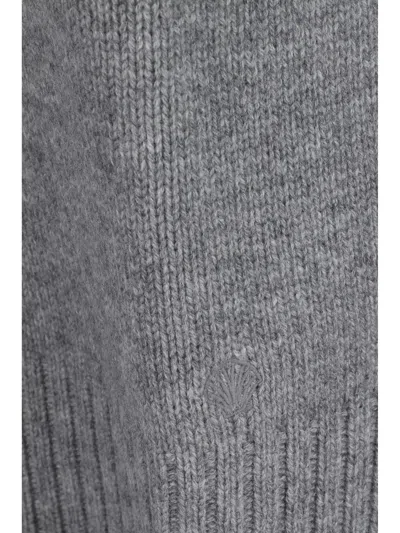 Loulou Studio Gray Safi Sweater In Grey Melange